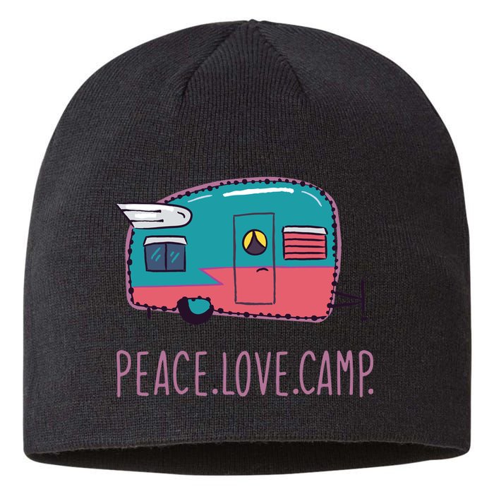 Peace Love Camp Sustainable Beanie