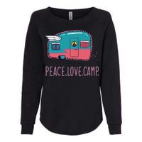 Peace Love Camp Womens California Wash Sweatshirt