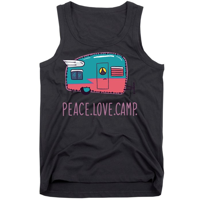 Peace Love Camp Tank Top