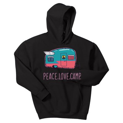 Peace Love Camp Kids Hoodie