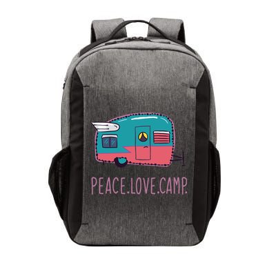 Peace Love Camp Vector Backpack