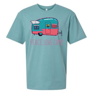 Peace Love Camp Sueded Cloud Jersey T-Shirt