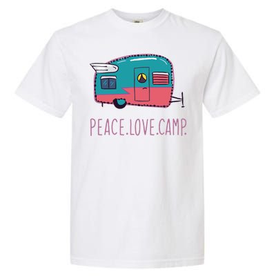 Peace Love Camp Garment-Dyed Heavyweight T-Shirt