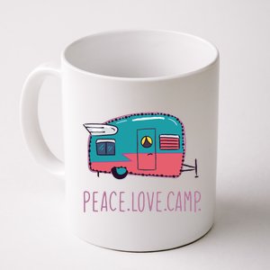 Peace Love Camp Coffee Mug