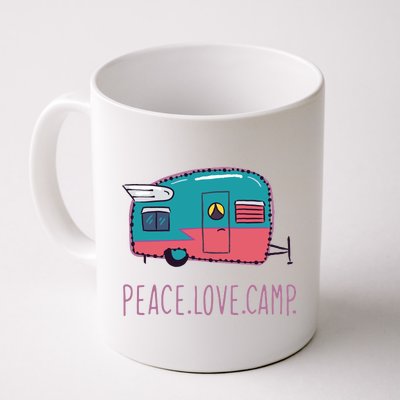 Peace Love Camp Coffee Mug