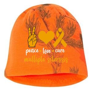 Peace Love Cure Multiple Sclerosis Kati - Camo Knit Beanie