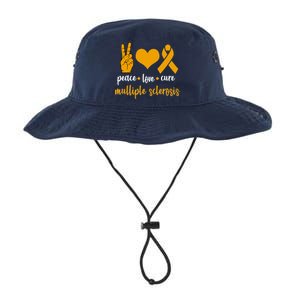 Peace Love Cure Multiple Sclerosis Legacy Cool Fit Booney Bucket Hat