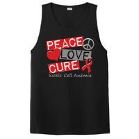 Peace Love Cure Sickle Cell Anemia PosiCharge Competitor Tank