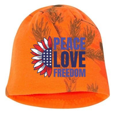 Peace Love Freedom Kati - Camo Knit Beanie