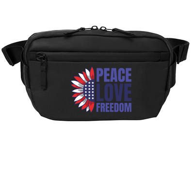 Peace Love Freedom Crossbody Pack