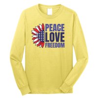 Peace Love Freedom Long Sleeve Shirt