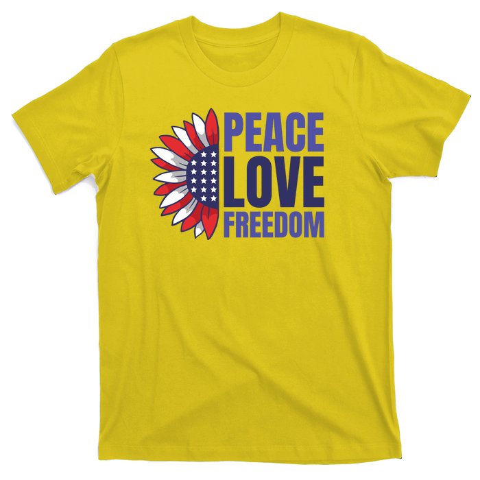 Peace Love Freedom T-Shirt