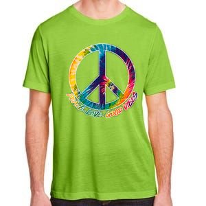 Peace Love Good Vibes Adult ChromaSoft Performance T-Shirt