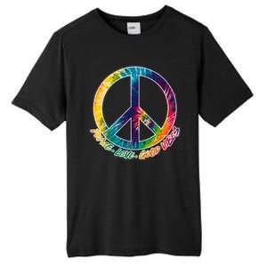 Peace Love Good Vibes Tall Fusion ChromaSoft Performance T-Shirt