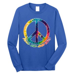 Peace Love Good Vibes Long Sleeve Shirt