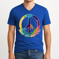 Peace Love Good Vibes V-Neck T-Shirt