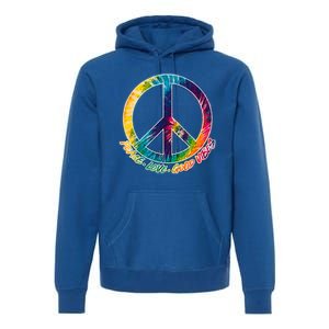 Peace Love Good Vibes Premium Hoodie