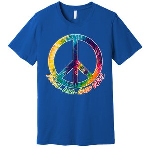 Peace Love Good Vibes Premium T-Shirt