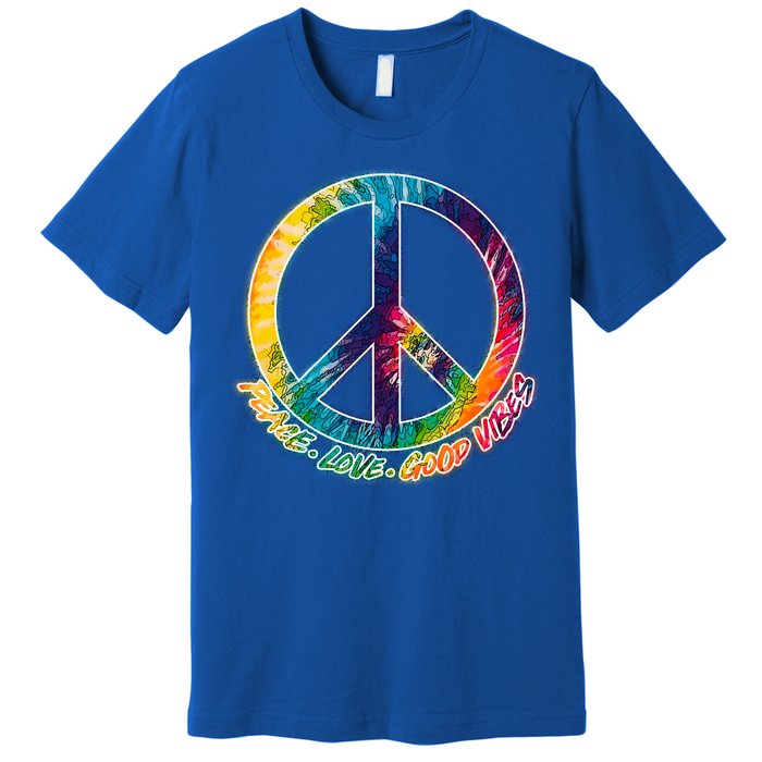 Peace Love Good Vibes Premium T-Shirt