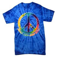 Peace Love Good Vibes Tie-Dye T-Shirt