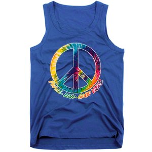 Peace Love Good Vibes Tank Top