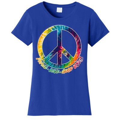 Peace Love Good Vibes Women's T-Shirt