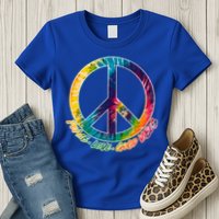 Peace Love Good Vibes Womens T-Shirt