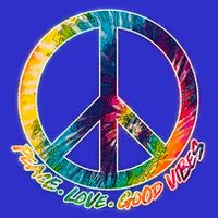Peace Love Good Vibes Womens T-Shirt