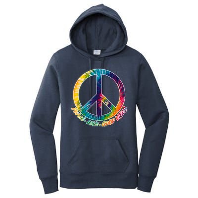 Peace Love Good Vibes Women's Pullover Hoodie