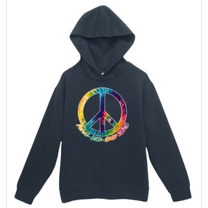 Peace Love Good Vibes Urban Pullover Hoodie