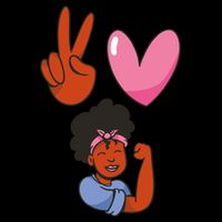 Peace Love Melanin Impact Tech Backpack