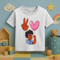 Peace Love Melanin Toddler T-Shirt