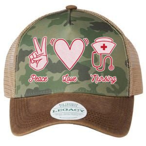 Peace Love Nursing Legacy Tie Dye Trucker Hat