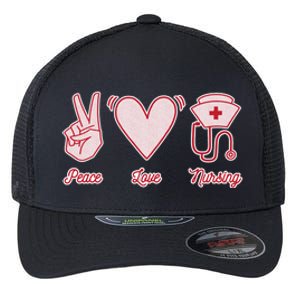 Peace Love Nursing Flexfit Unipanel Trucker Cap