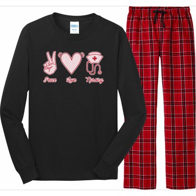 Peace Love Nursing Long Sleeve Pajama Set