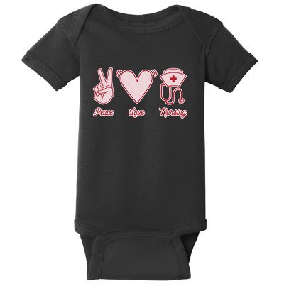 Peace Love Nursing Baby Bodysuit