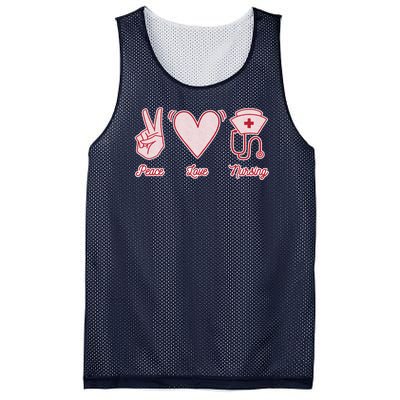 Peace Love Nursing Mesh Reversible Basketball Jersey Tank