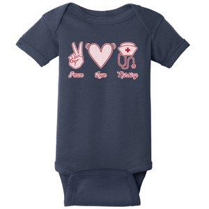 Peace Love Nursing Baby Bodysuit