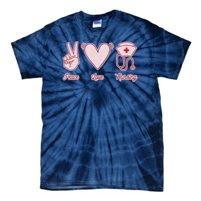 Peace Love Nursing Tie-Dye T-Shirt