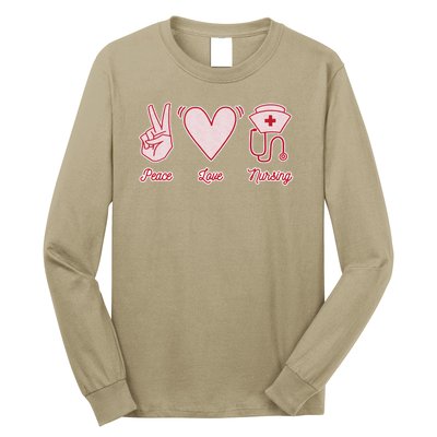 Peace Love Nursing Long Sleeve Shirt