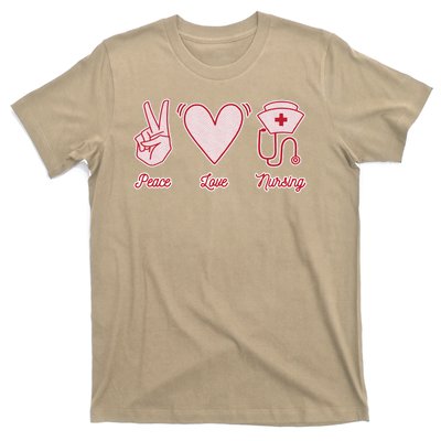 Peace Love Nursing T-Shirt