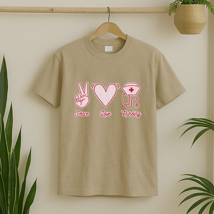 Peace Love Nursing T-Shirt