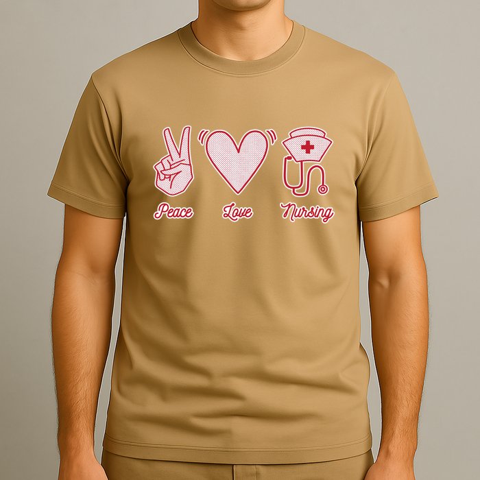 Peace Love Nursing T-Shirt