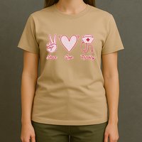 Peace Love Nursing T-Shirt