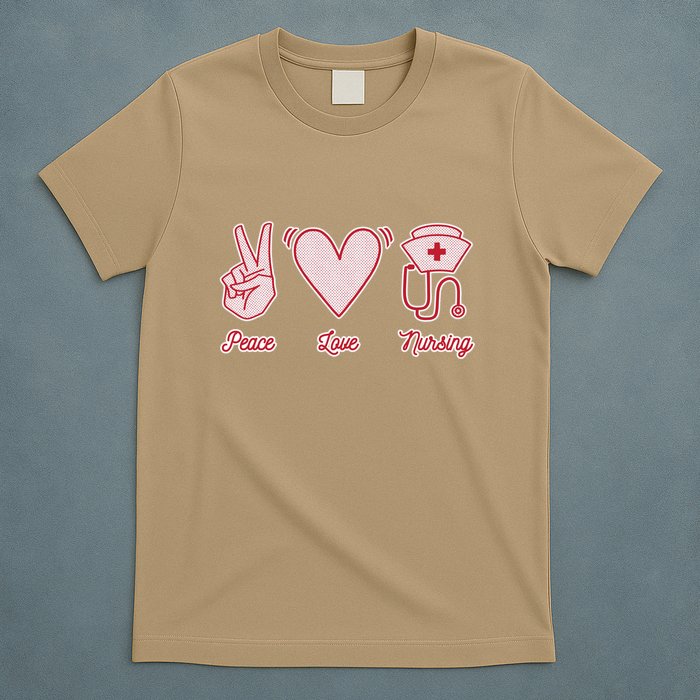 Peace Love Nursing T-Shirt