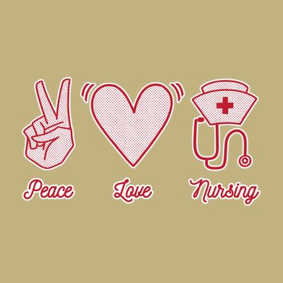 Peace Love Nursing T-Shirt