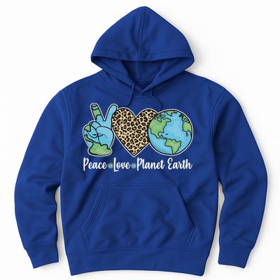Peace Love Planet Earth Celebrate Earth Day Hoodie