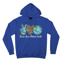 Peace Love Planet Earth Celebrate Earth Day Hoodie