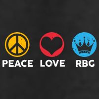 Peace Love RBG Ruth Bader Ginsburg Tribute Beanie