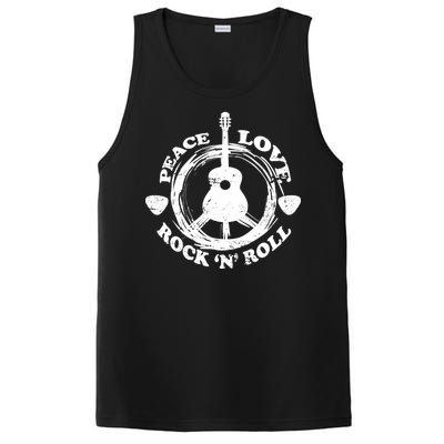 Peace Love Rock 'N' Roll PosiCharge Competitor Tank